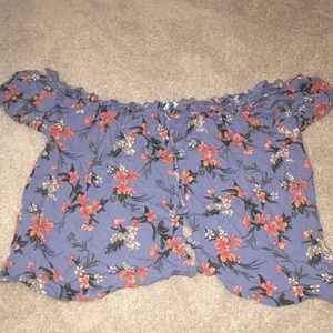 Off the shoulder shirt